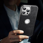 Crocodile Leather Case Cover for iPhone