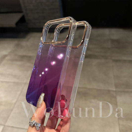 Gradient Glitter Particle Case Cover for iPhone