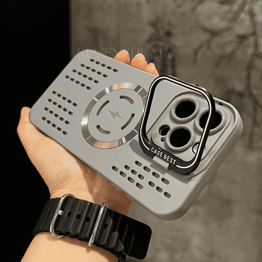 Soft Silicone Safety Protection Lightning Fast Magnetic Charging Case Cover for iPhone