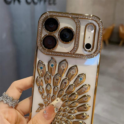 Black Glaze with Gold Threads Case for iPhone