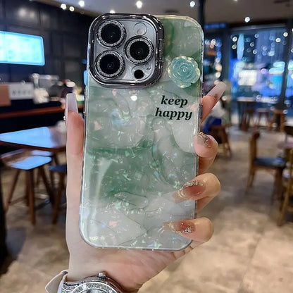 Keep Smiling Foldable Lens Protector Case for iPhone - Buy 2: FREE SHIPPING🛫 & 40% OFF 2nd🔥