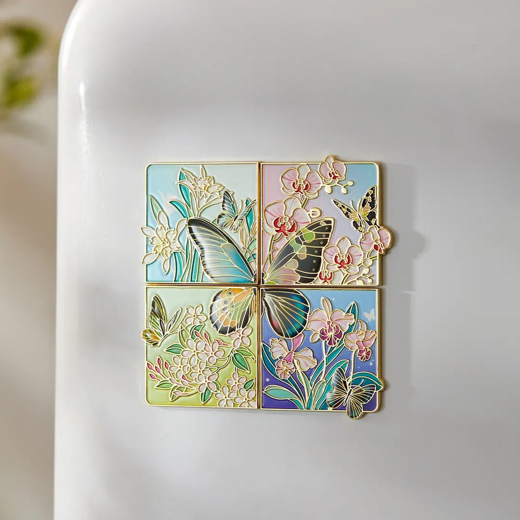 🦋✨ GlowWing Magnets - Illuminate Your Kitchen with Magical Light! ✨🦋