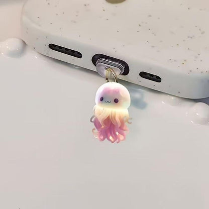 🌟📱 Jelly Glow USB Guardian - The Cutest Charging Port Protector! 📱🌟