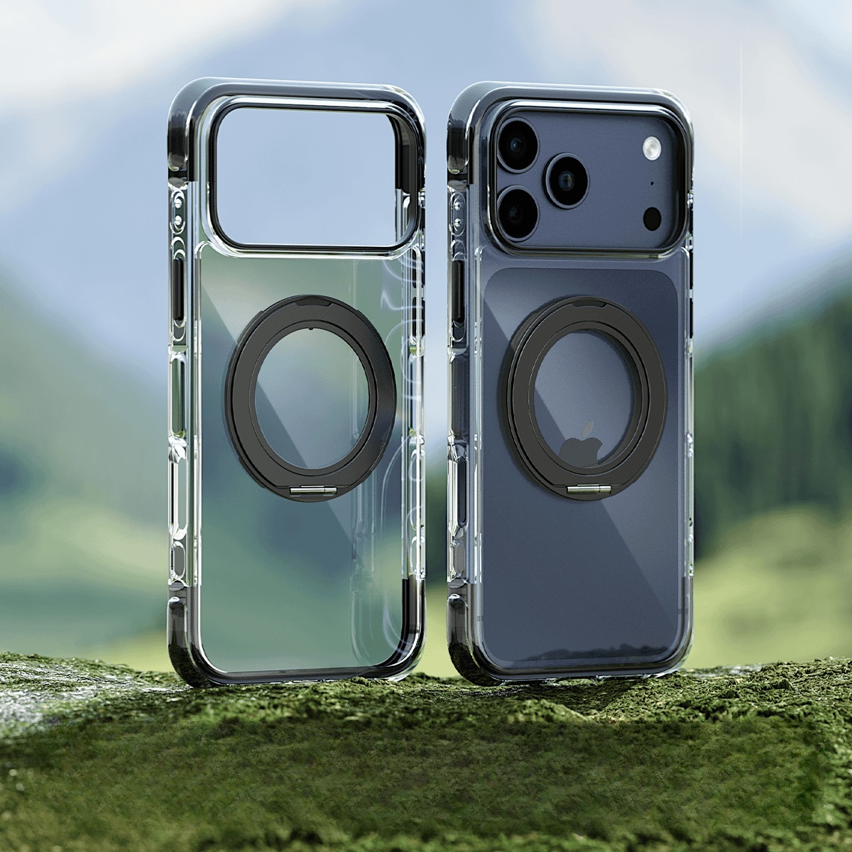 Airbag-Protected Magnetic Metal Frame Case for iPhone