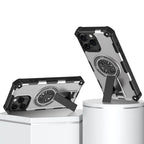 Decompression Rotor Hidden Stand Case Cover for iPhone
