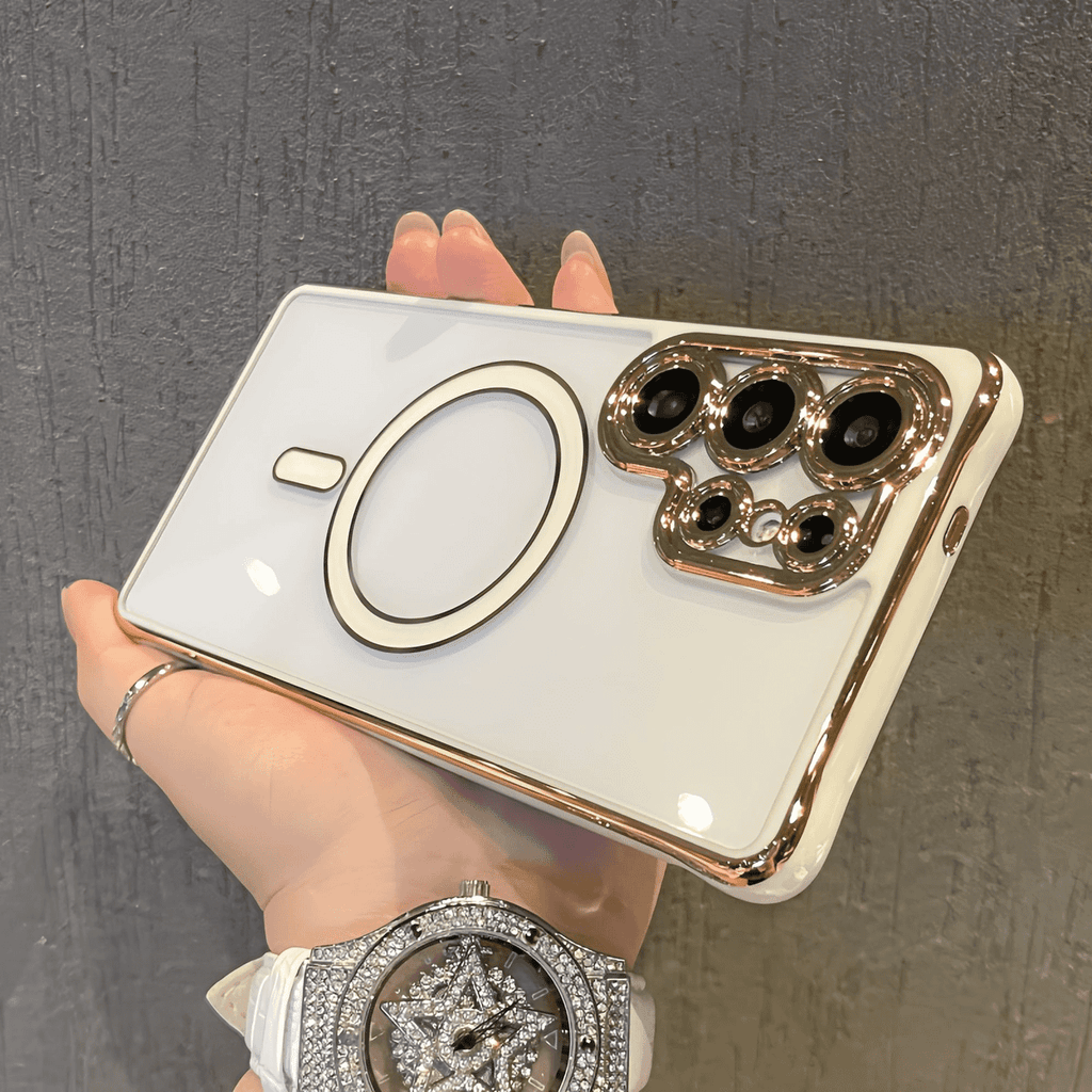 Electroplated Solid Colours Anti Oxidation Case Cover for Samsung S Series