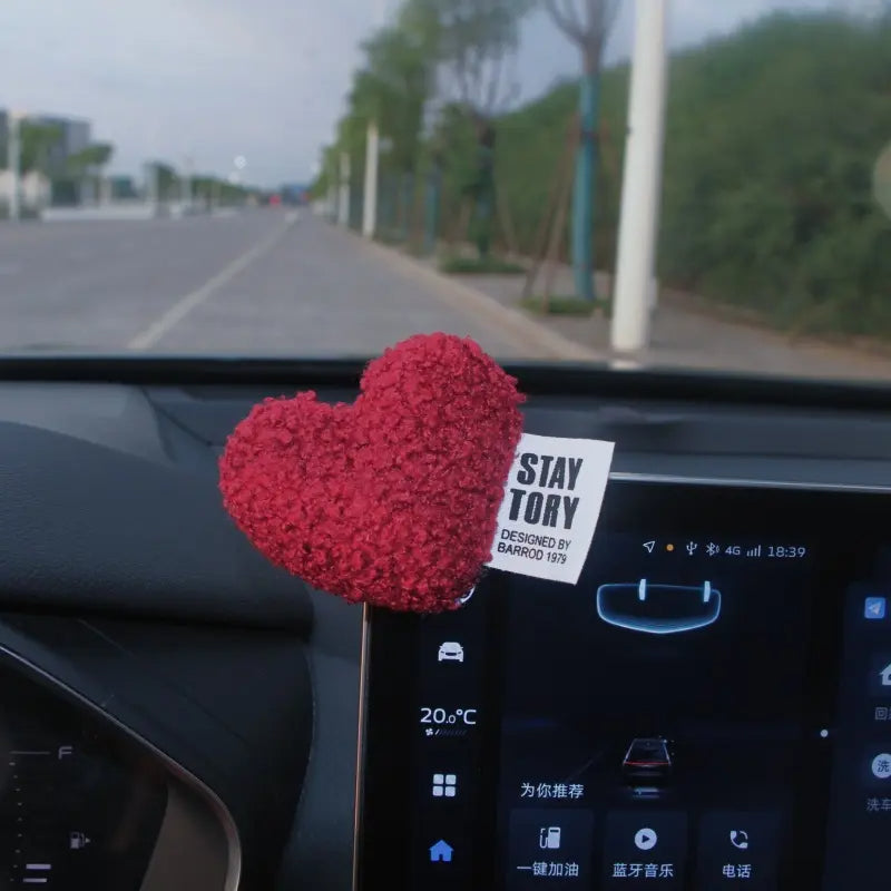 💖✨ Wrap Your World in Softness! Fluffy Heart Decor with No-Residue Glue ✨💖