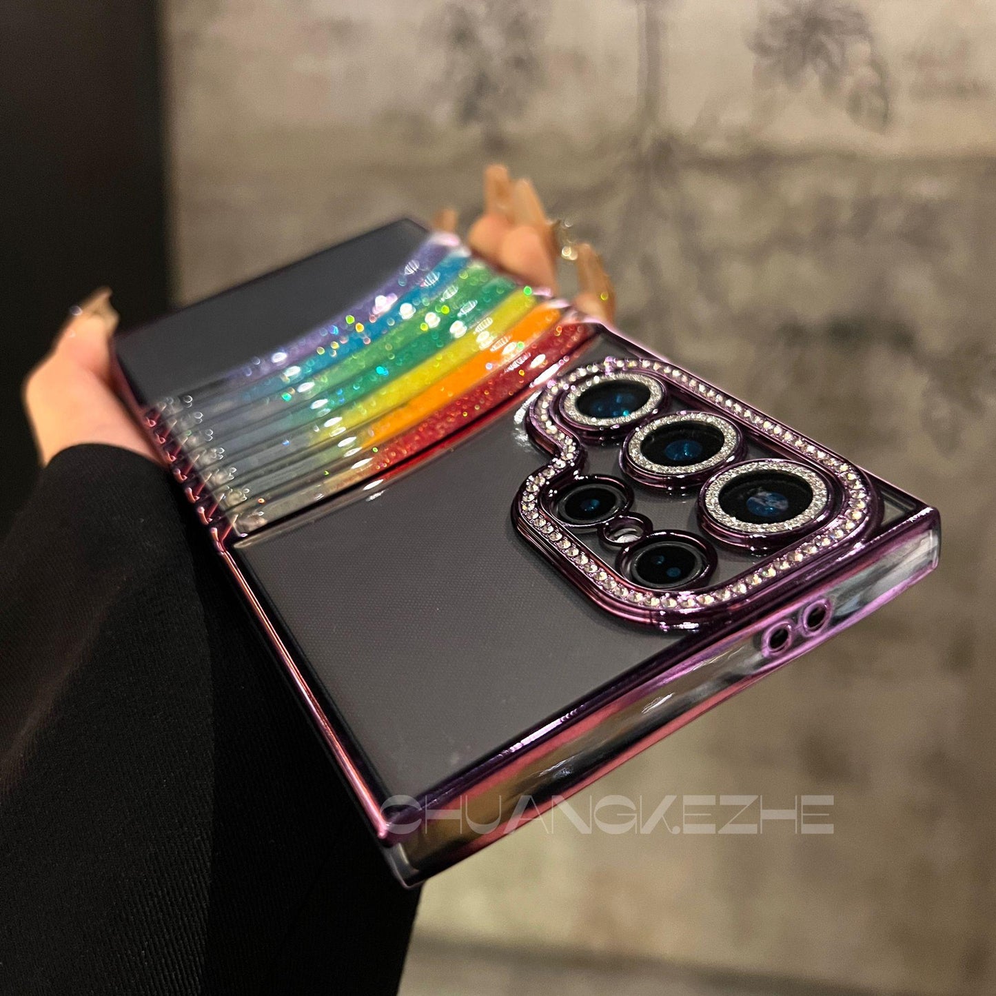 Rainbow Sandflow Case for Samsung S Series