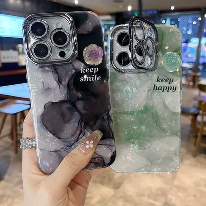 Keep Smiling Foldable Lens Protector Case for iPhone - Buy 2: FREE SHIPPING🛫 & 40% OFF 2nd🔥