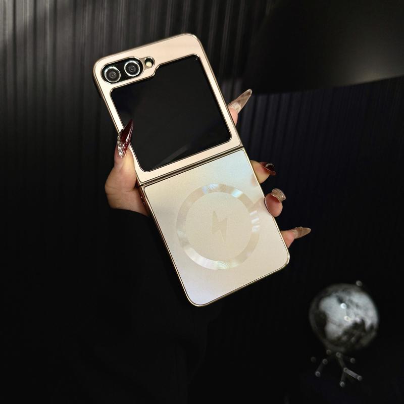 🔥Electroplated Frosted Magnetic Case Cover for Samsung Flip Series