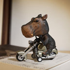 🦖🏍️ WILD RIDES ARE HERE! Animal Biker Gang Desk Decor – Where Attitude Meets Adventure! 🏍️🐼