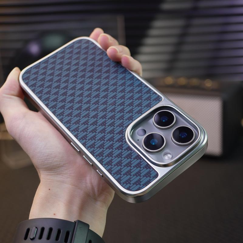 Matte Carbon Fiber Case Cover for iPhone