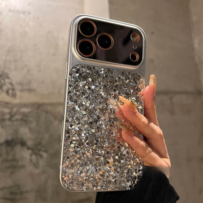 Glitter and Sequins Large Window Lens Protective iPhone Case - Buy 2: FREE SHIPPING🛫 & 40% OFF 2nd🔥