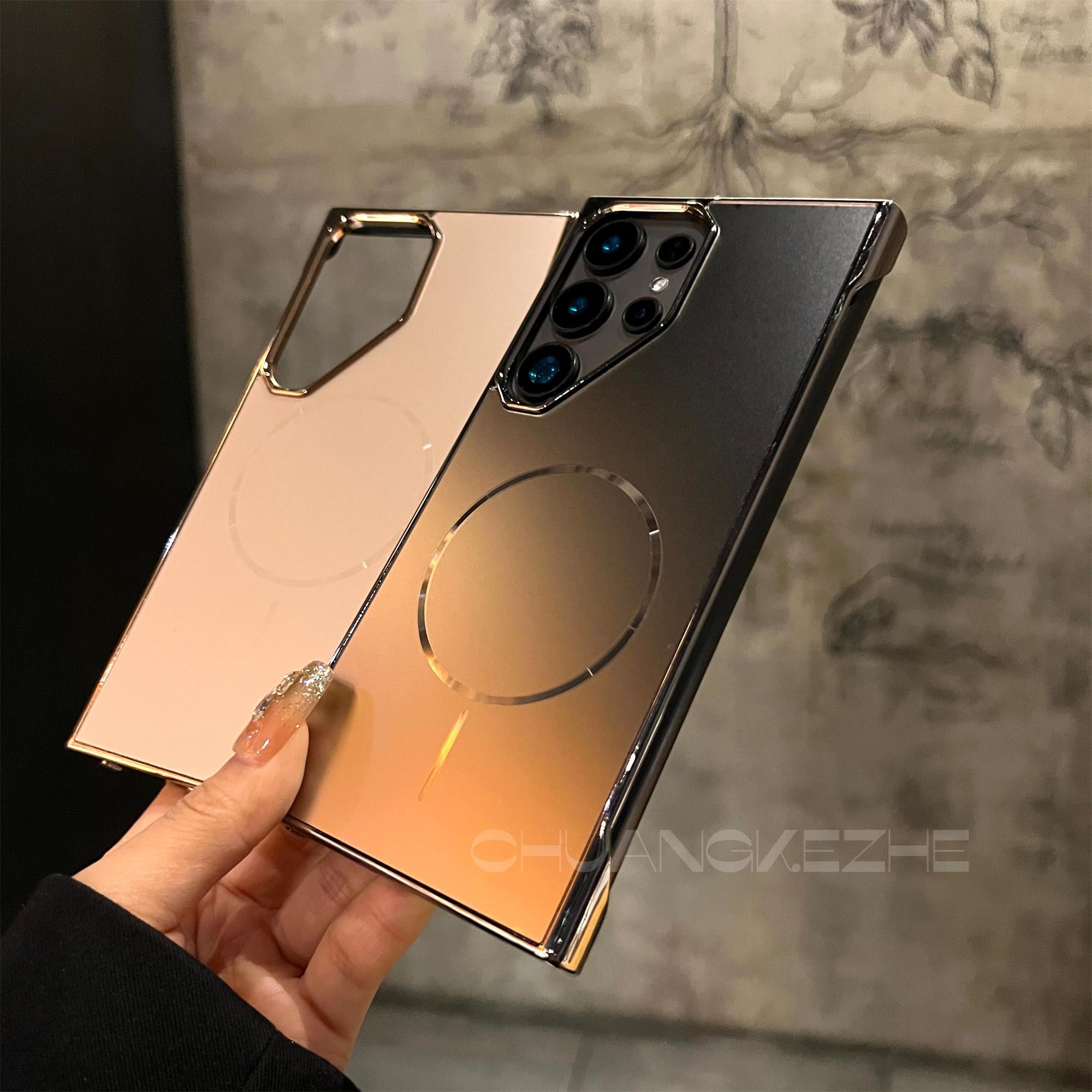 Thin and Light Minimalist Coated Case Cover for Samsung S Series