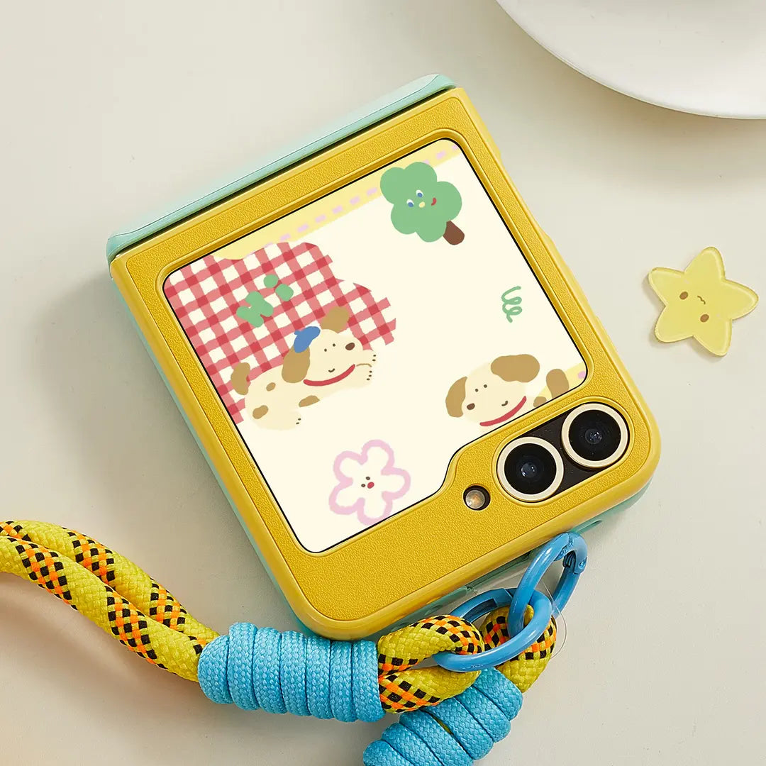 Happy Crafting Braided Case Cover for Samsung Flip Serie - Buy 2: FREE SHIPPING🛫 & 40% OFF 2nd🔥