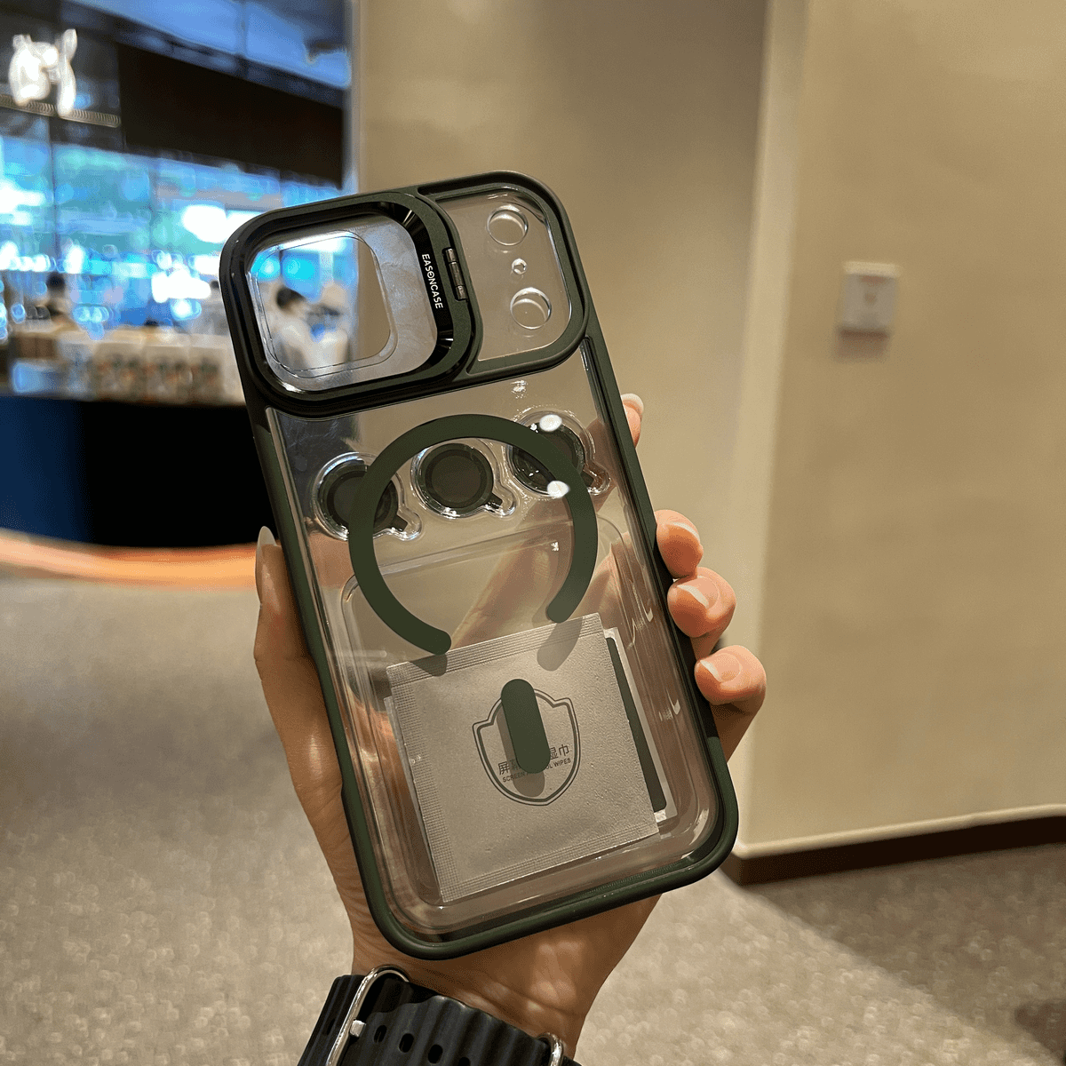 Metal Foldable Lens Protector Case Cover for iPhone-Limited-time offer: Free lens protector💥