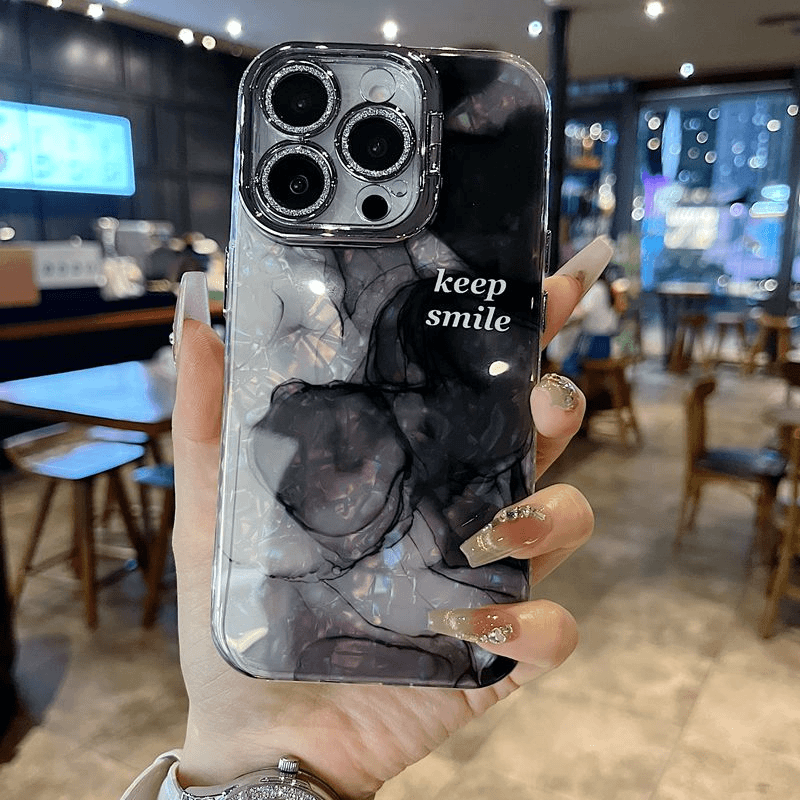 Keep Smiling Foldable Lens Protector Case for iPhone - Buy 2: FREE SHIPPING🛫 & 40% OFF 2nd🔥
