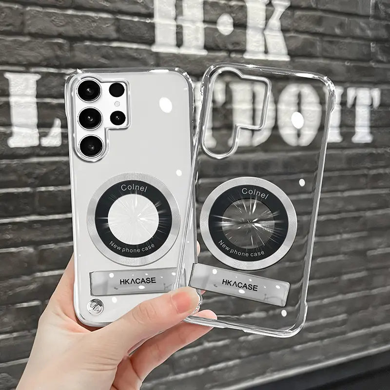 Ultra Clear Transparent Minimalist Case Cover for Samsung S Series