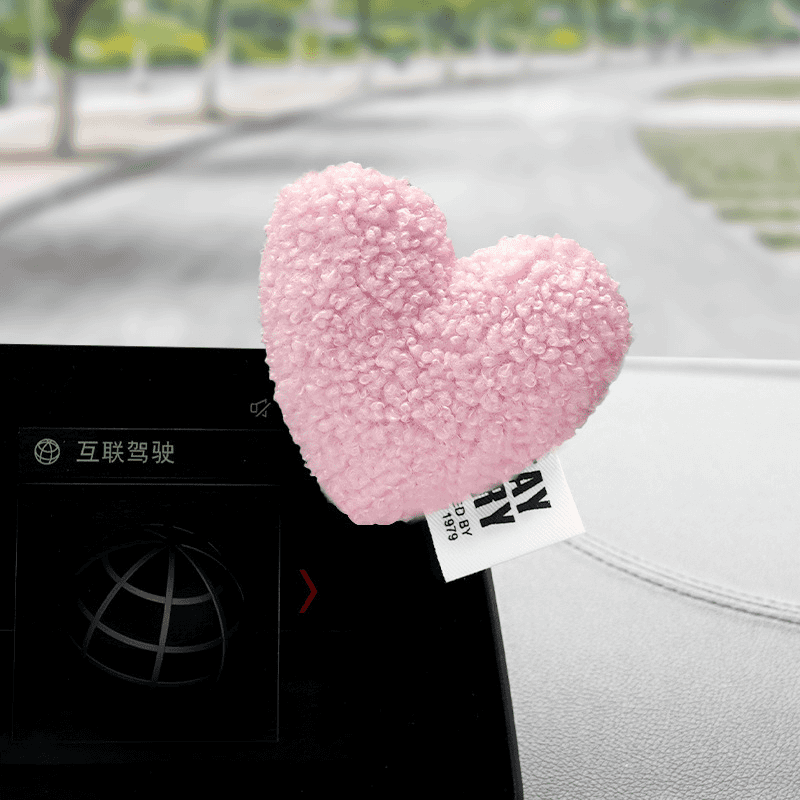 💖✨ Wrap Your World in Softness! Fluffy Heart Decor with No-Residue Glue ✨💖