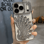 Black Glaze with Gold Threads Case for iPhone