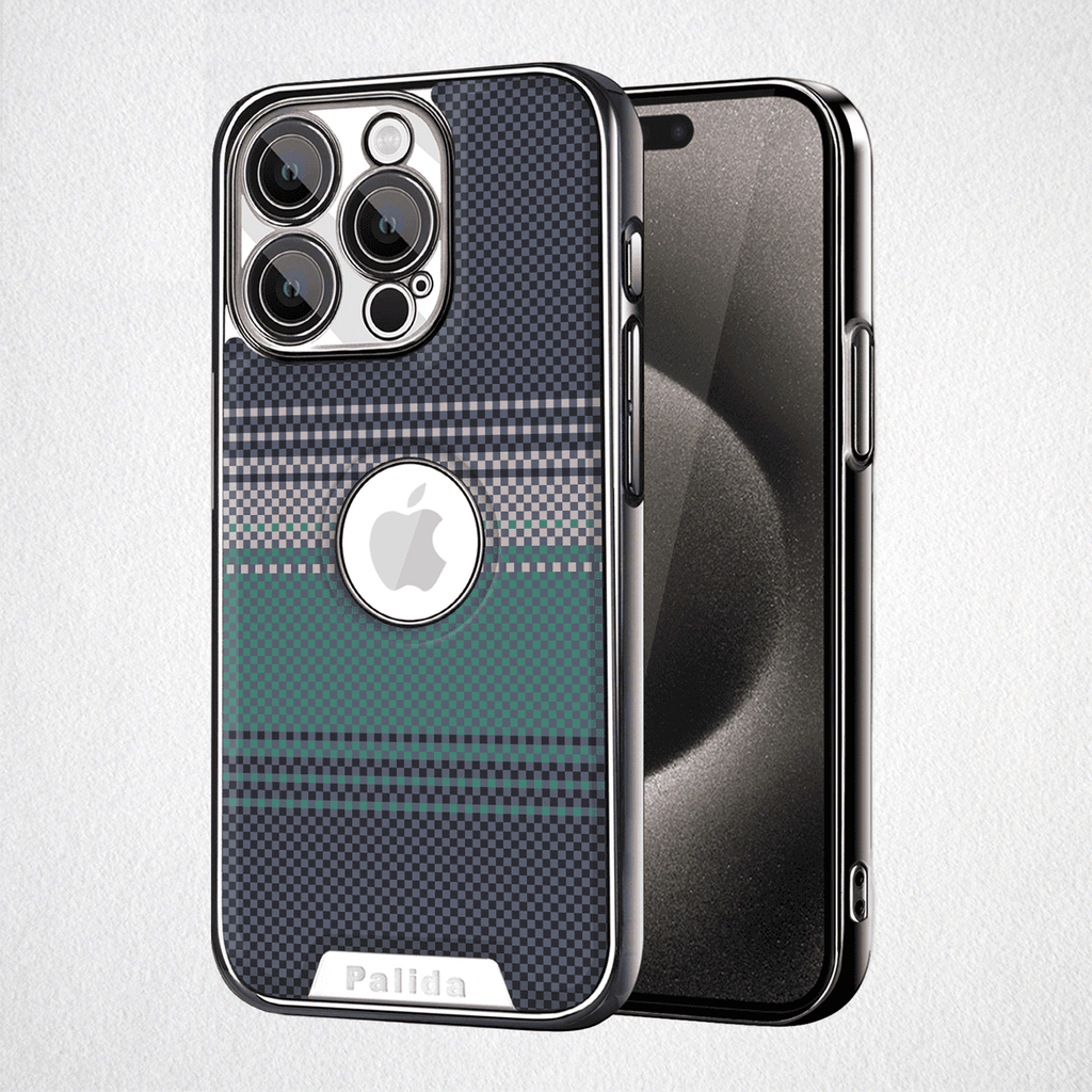 Carbon Fibre Hollow Design Case Cover for iPhone