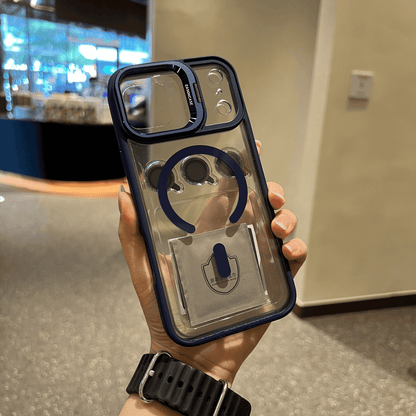 Metal Foldable Lens Protector Case Cover for iPhone-Limited-time offer: Free lens protector💥