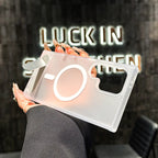 Frosted Texture Compact Folding Stand Case Cover for Samsung S Series