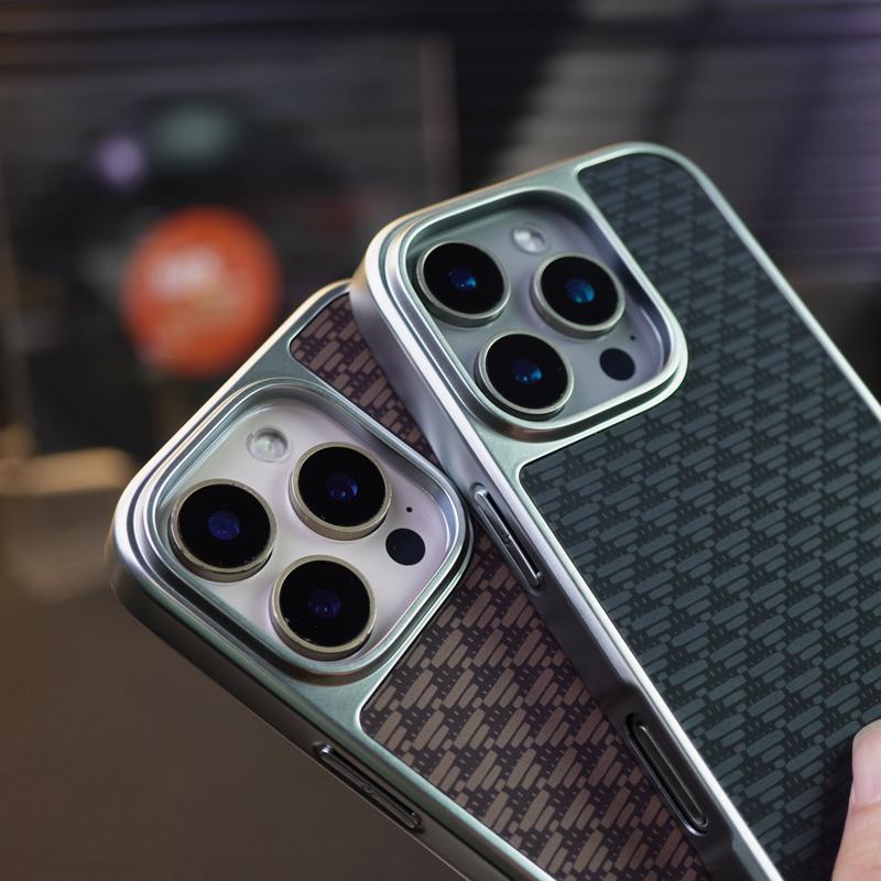 Matte Carbon Fiber Case Cover for iPhone