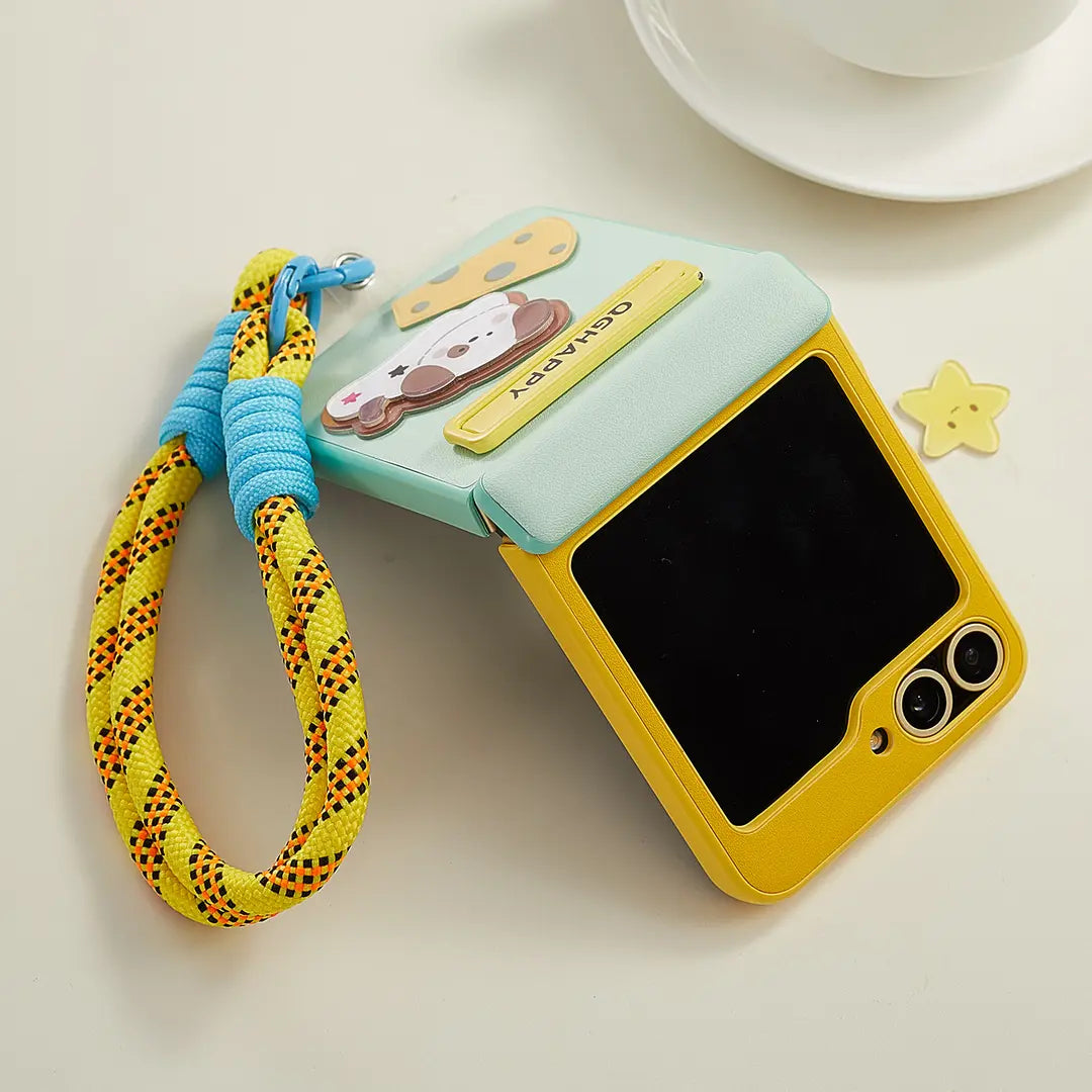 Happy Crafting Braided Case Cover for Samsung Flip Serie - Buy 2: FREE SHIPPING🛫 & 40% OFF 2nd🔥