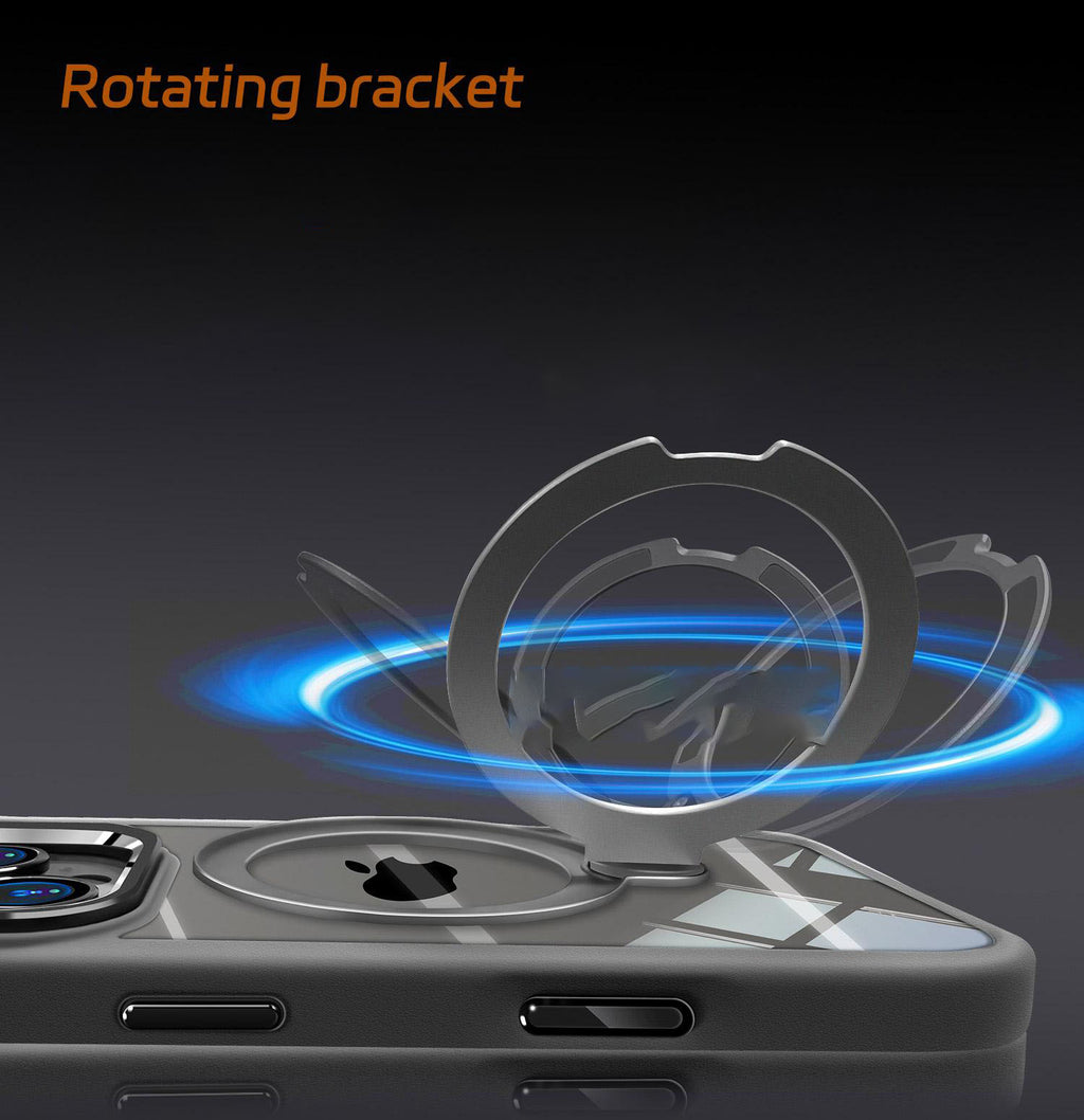 Metal Lens Holder Case Cover for iPhone