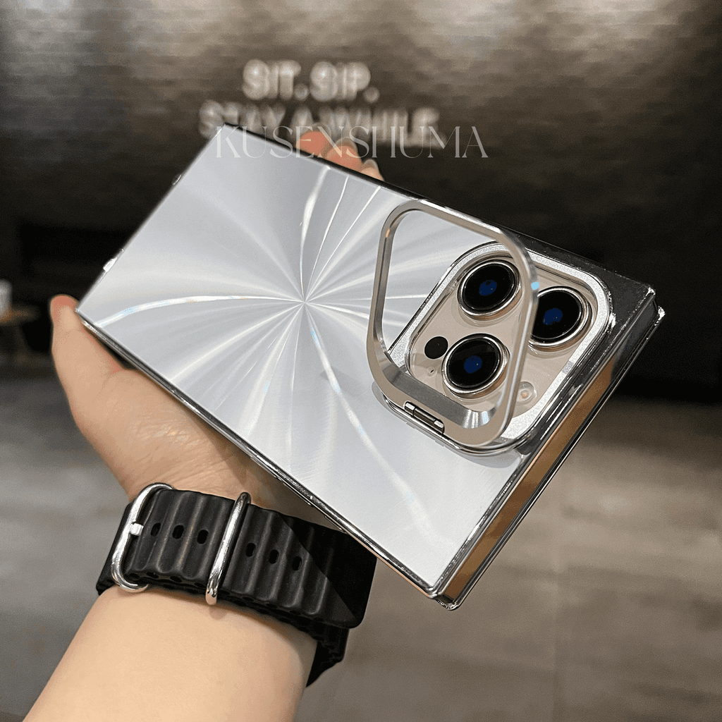Creative CD Pattern Metal Lens Protection Frame Case Cover for iPhone——🔥Second Item at 40% Off