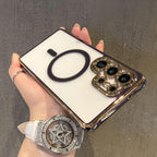 Electroplated Solid Colours Anti Oxidation Case Cover for Samsung S Series