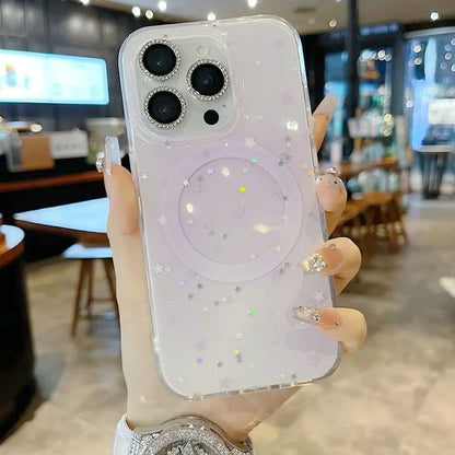 Glitter Lens Protector Star Case Cover for iPhone - Buy 2: FREE SHIPPING🛫 & 40% OFF 2nd🔥