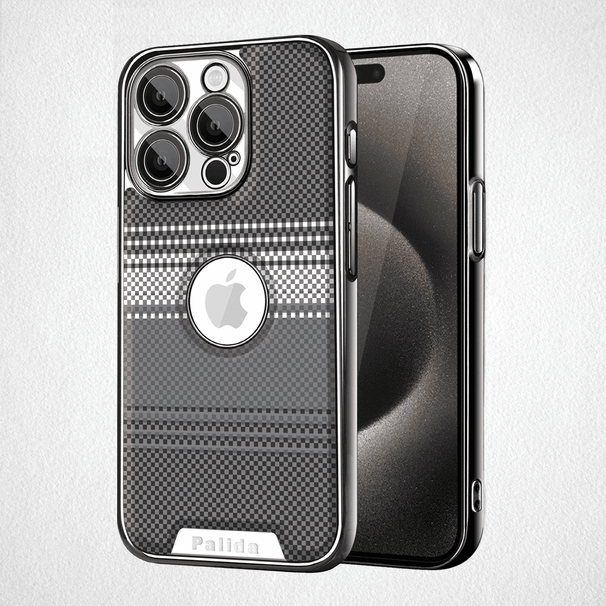 Carbon Fibre Hollow Design Case Cover for iPhone