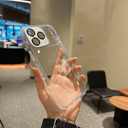 Thickened Impact-Resistant TPU Edge Transparent Case Cover for iPhone