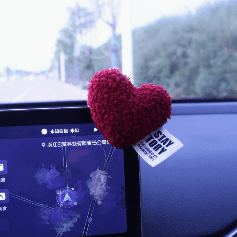 💖✨ Wrap Your World in Softness! Fluffy Heart Decor with No-Residue Glue ✨💖