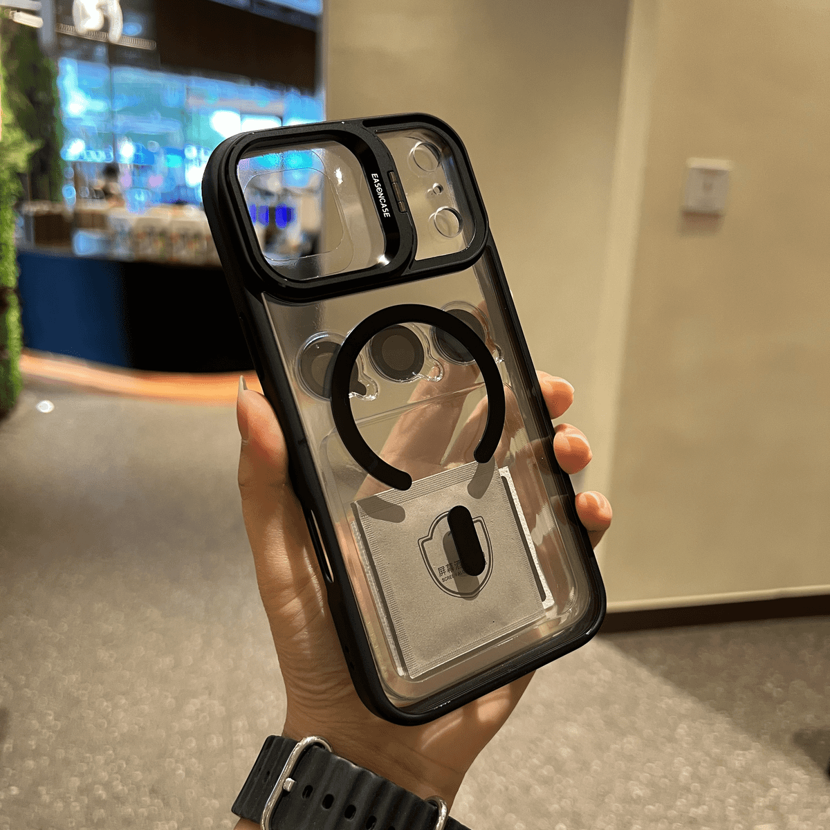 Metal Foldable Lens Protector Case Cover for iPhone-Limited-time offer: Free lens protector💥