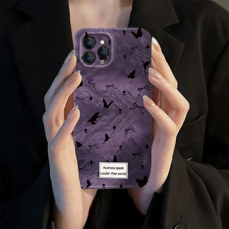Witch Butterfly Case Cover for iPhone