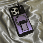 Hidden Dual-Bracket Cover-Style Folding Lens Protective Case for iPhone