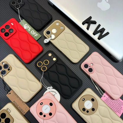 Winter Down Jacket Texture Case for iPhone - Buy 2: FREE SHIPPING🛫 & 40% OFF 2nd🔥