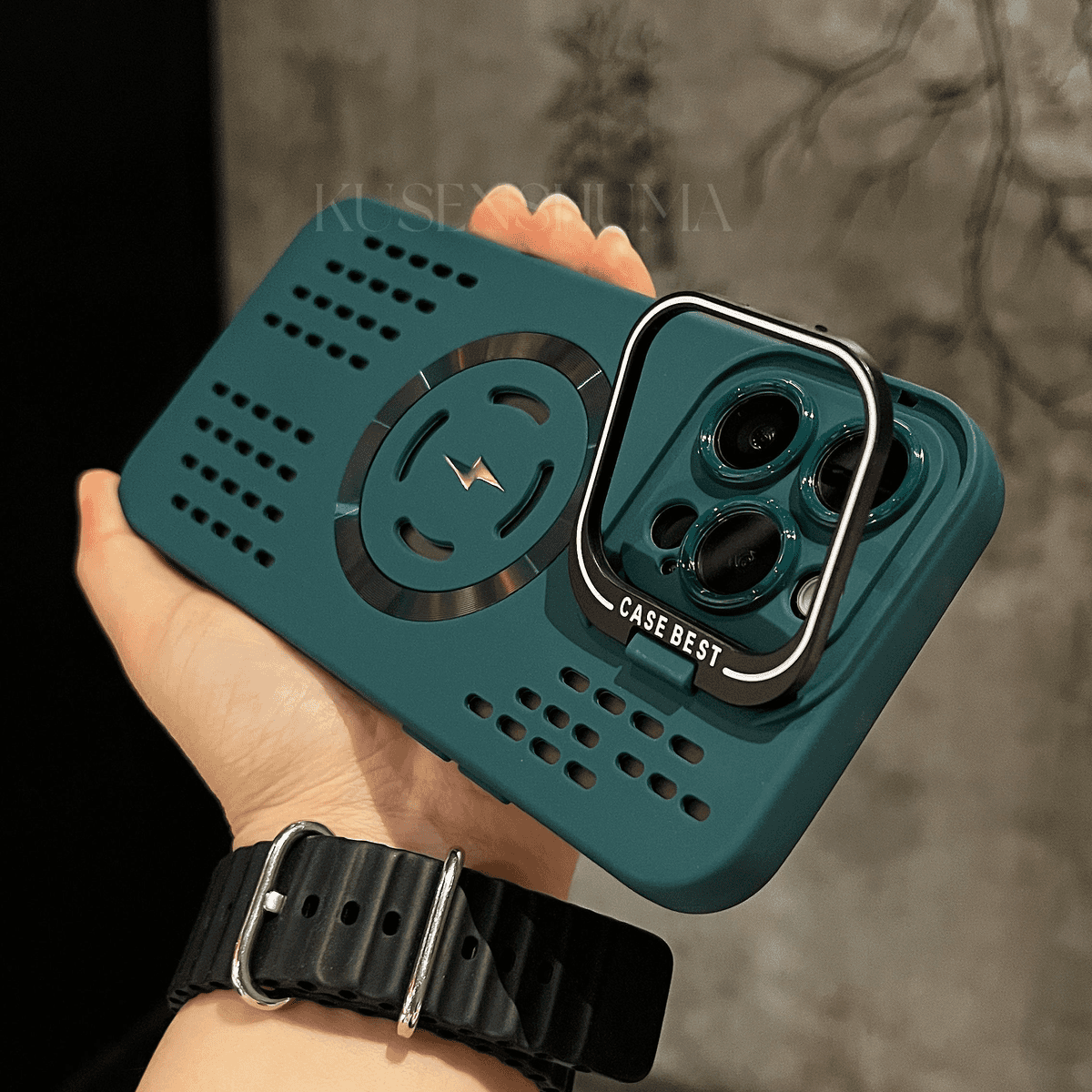 Soft Silicone Safety Protection Lightning Fast Magnetic Charging Case Cover for iPhone