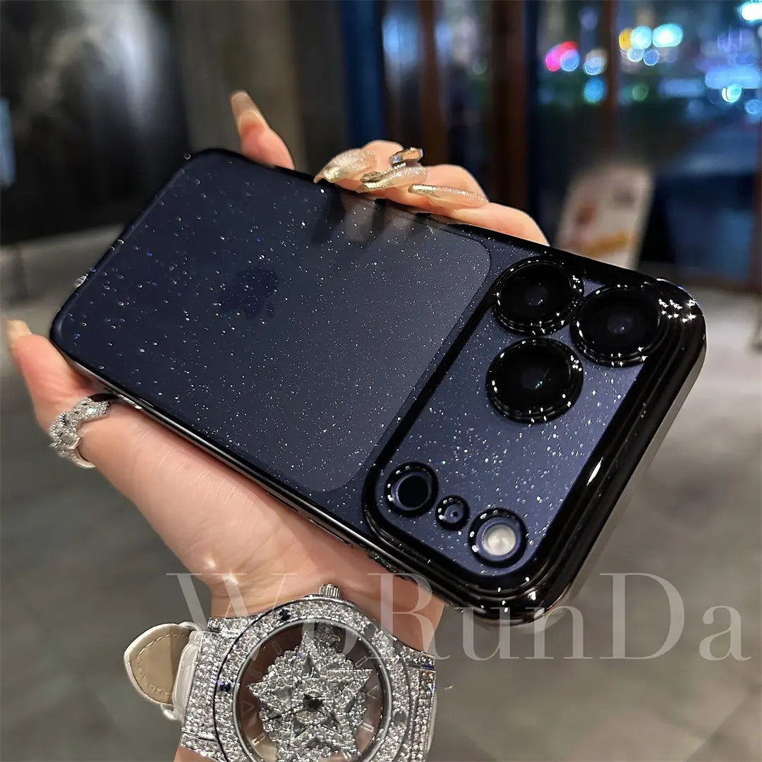 Starry Galaxy Translucent Case for iPhone