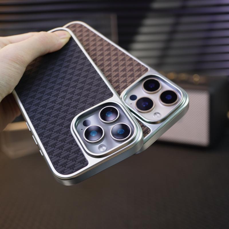 Matte Carbon Fiber Case Cover for iPhone