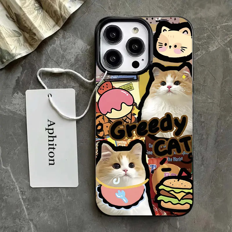 Drooling dog Case Cover for iPhone