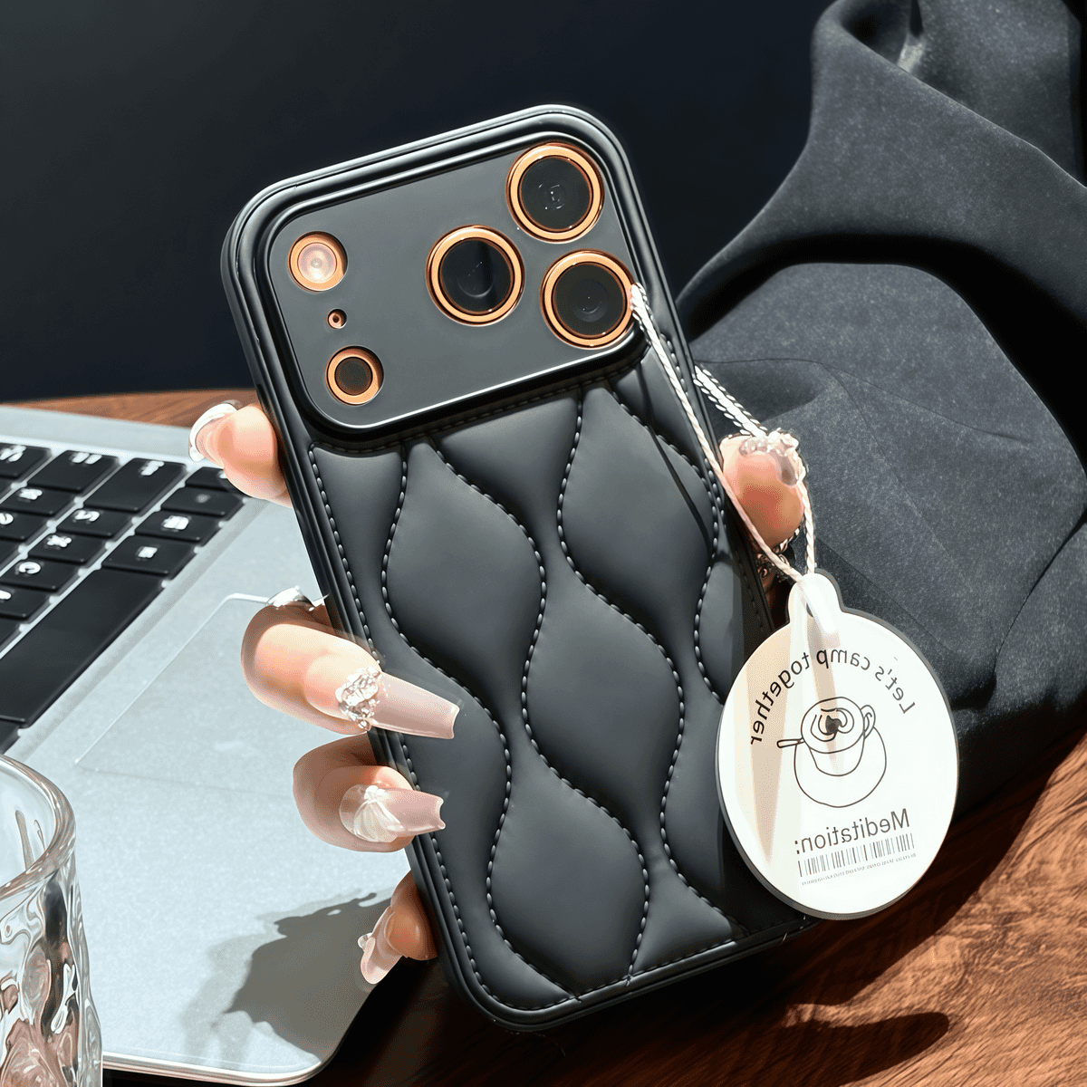 Winter Down Jacket Texture Case for iPhone - Buy 2: FREE SHIPPING🛫 & 40% OFF 2nd🔥