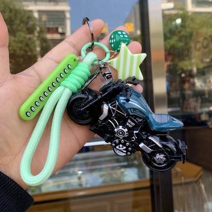 🏍️🔑 Unleash Your Ride Spirit—Everywhere You Go! The Mini Motorcycle Keychain 🏍️🔑