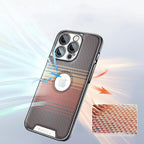 Carbon Fibre Hollow Design Case Cover for iPhone