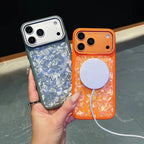 Iridescent Shell MagSafe Compatible iPhone Case