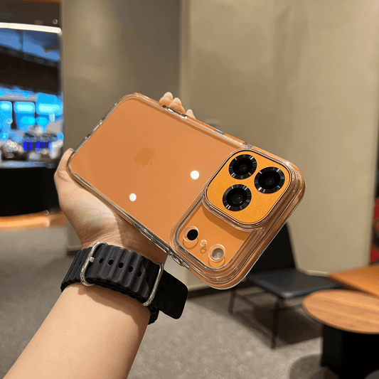 Thickened Impact-Resistant TPU Edge Transparent Case Cover for iPhone