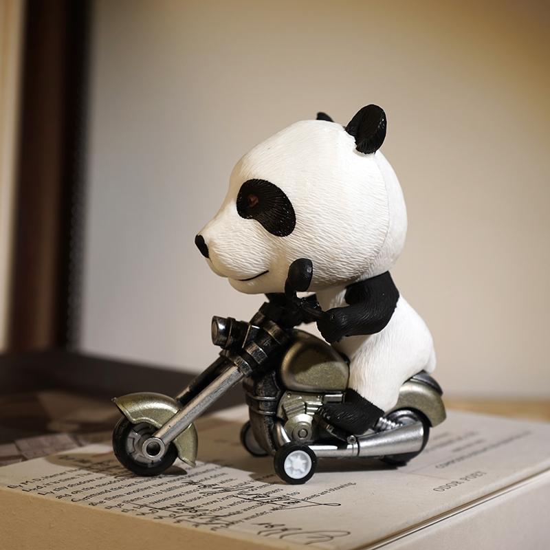 🦖🏍️ WILD RIDES ARE HERE! Animal Biker Gang Desk Decor – Where Attitude Meets Adventure! 🏍️🐼